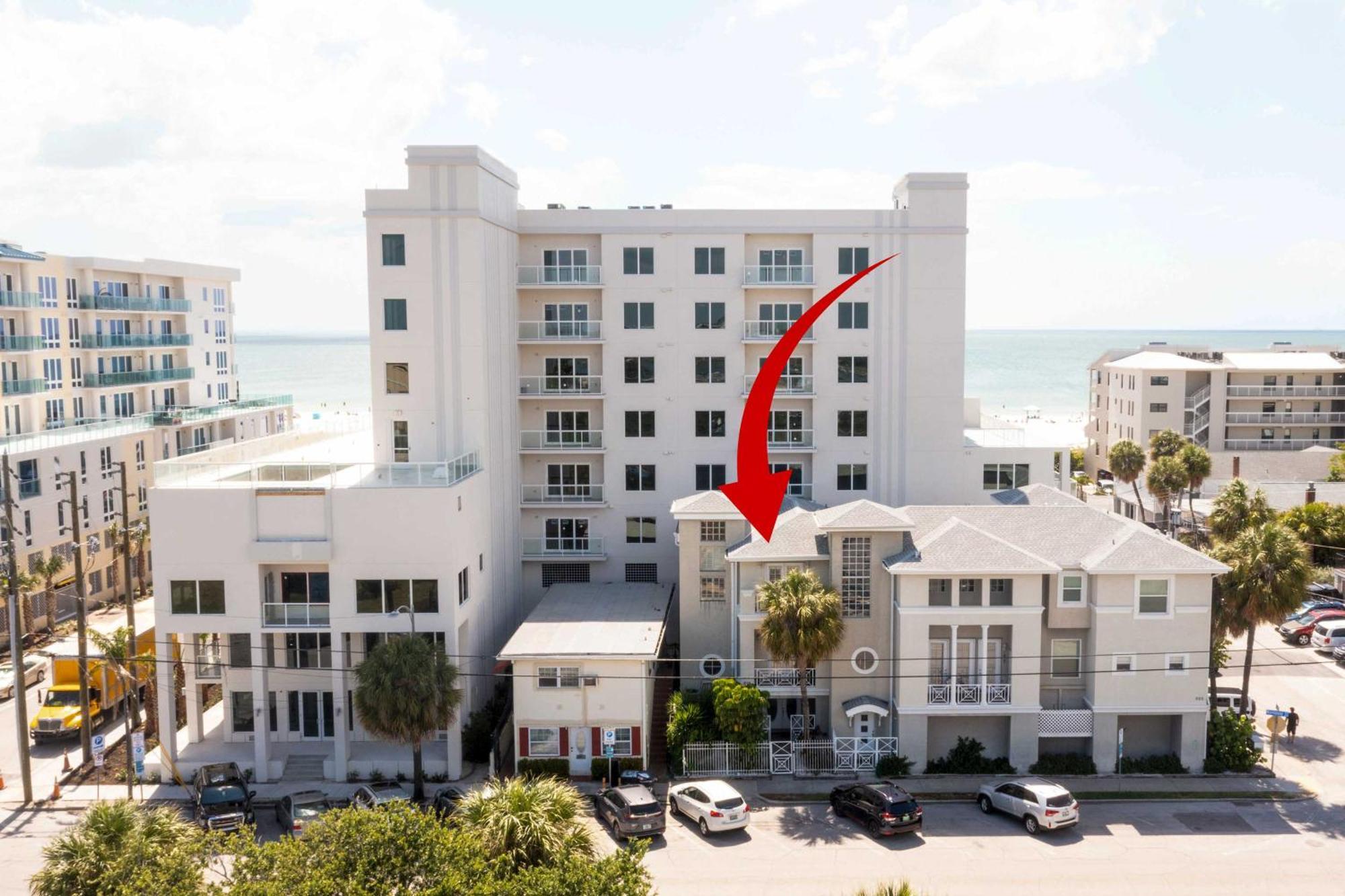 Coastal Sea Side Townhome - Walk To Beach! Clearwater Beach Eksteriør billede